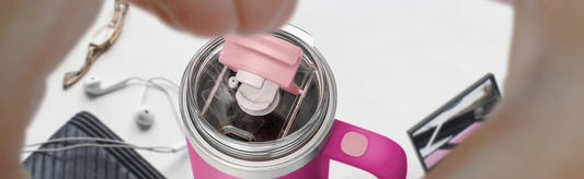 “Love Interest Lemonade” – Sparkling Berry Rose Lemonade