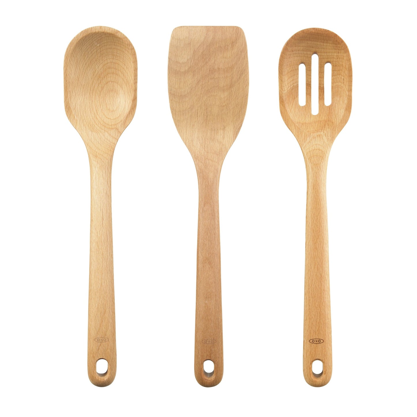 Good Grips 3- Piece Wooden Utensil Set