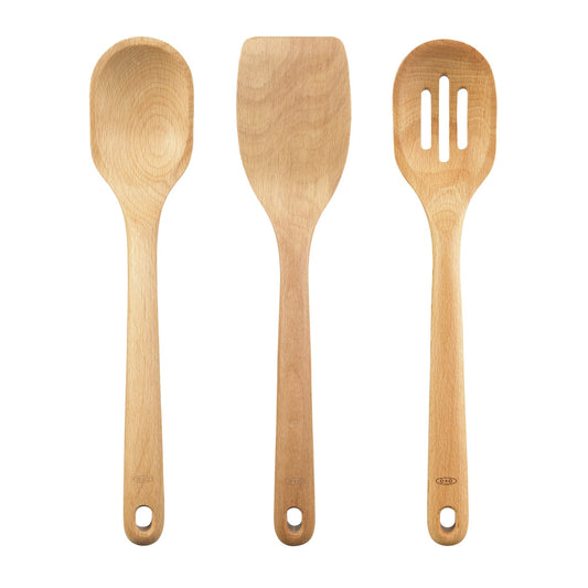 Good Grips 3- Piece Wooden Utensil Set