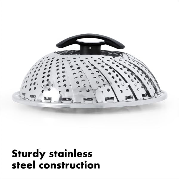 Good Grips Stainless Steel Steamer With Extendable Handle