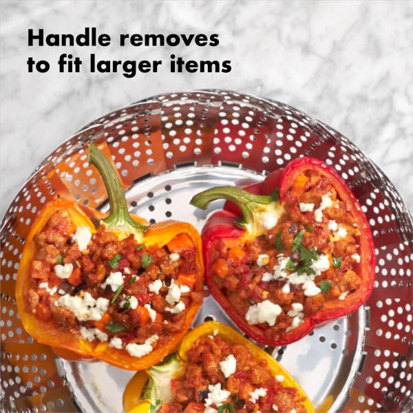 Good Grips Stainless Steel Steamer With Extendable Handle