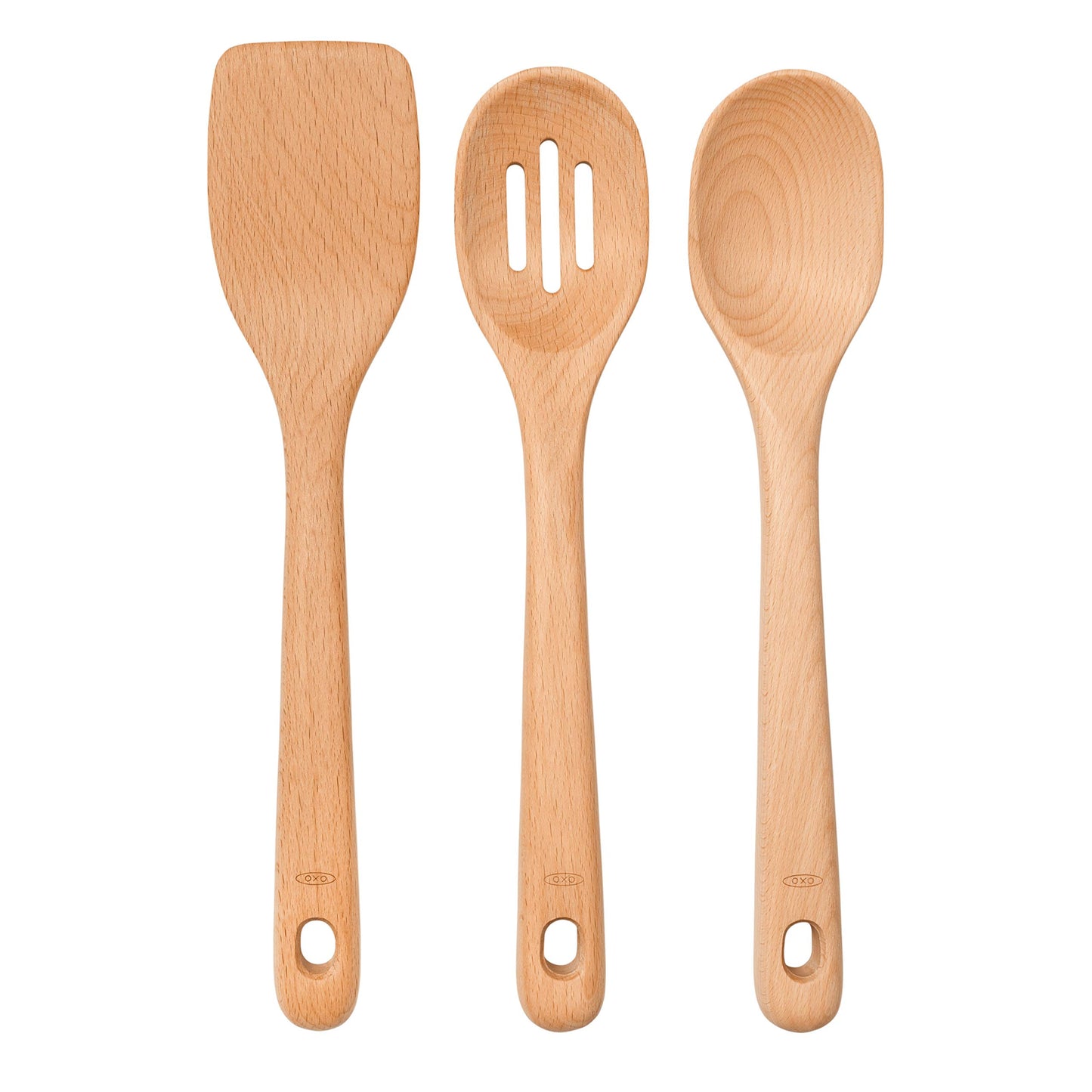 Good Grips 3- Piece Wooden Utensil Set