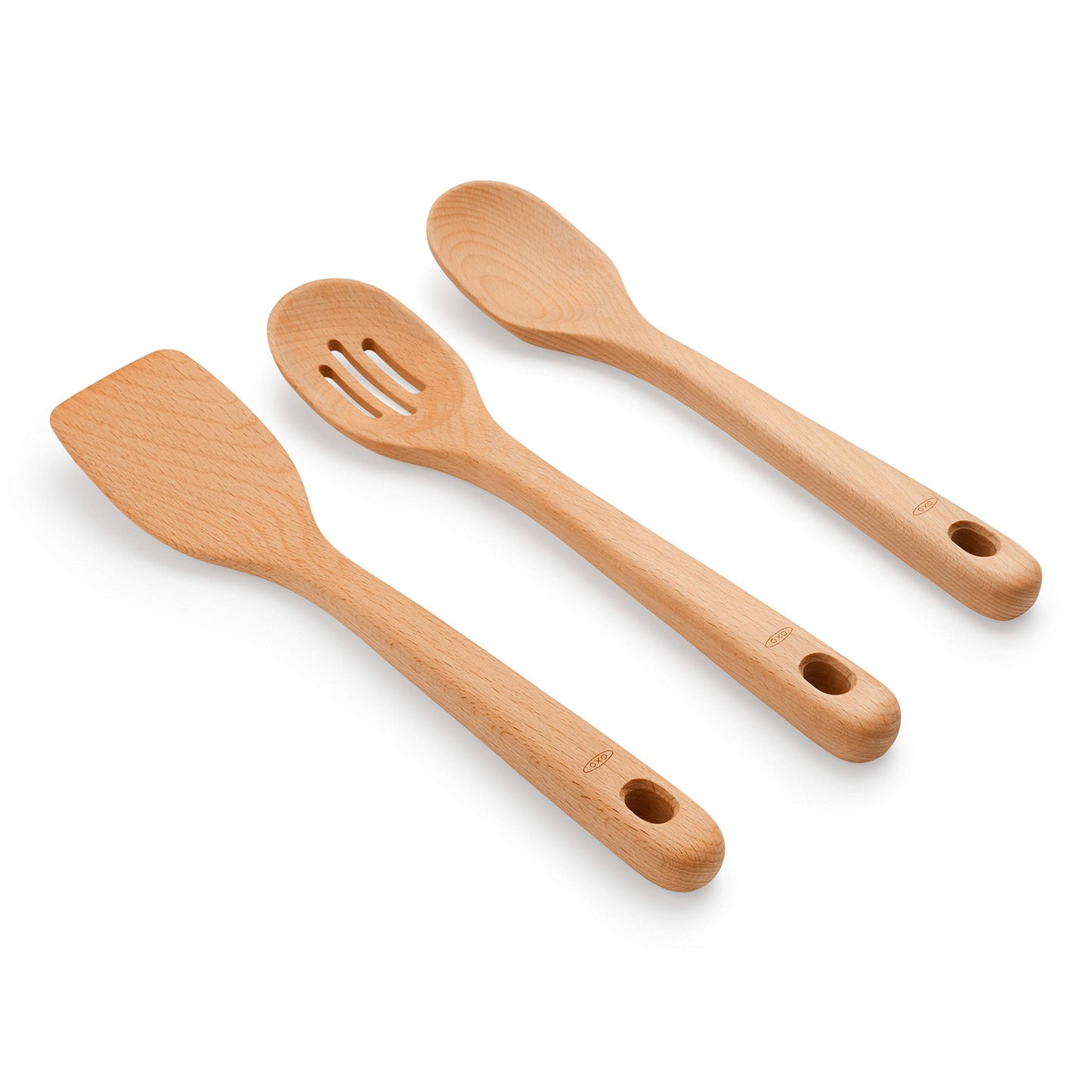 Good Grips 3- Piece Wooden Utensil Set