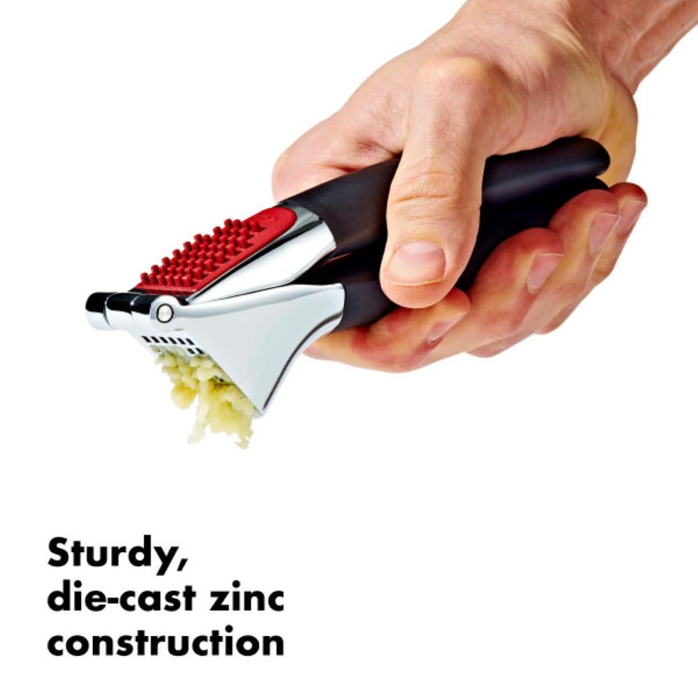 Good Grips Heavy Duty Garlic Press, Die-Cast Zinc